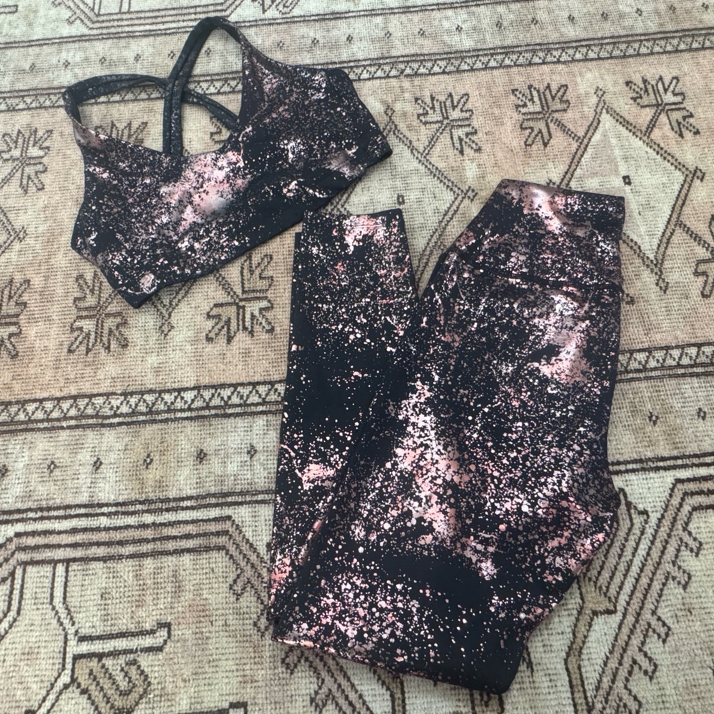 Carbon38 Rose Gold Metallic Set